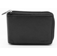 Ανδρικό Δερμάτινο Πορτοφόλι Marvel Καφέ με Φερμουάρ