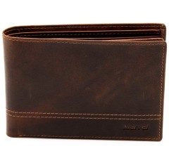 Ανδρικό Δερμάτινο Πορτοφόλι Marvel 274 Καφέ