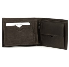 Ανδρικό Δερμάτινο Πορτοφόλι Marvel 282 Σκούρο Καφέ