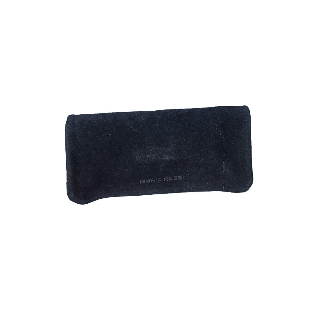 Καπνοσακούλα Δερμάτινη Σουέτ Mario Rossi 2681-08 Black-Grey