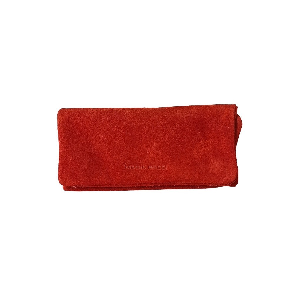 Καπνοσακούλα Δερμάτινη Σουέτ Mario Rossi 2681-08 Red
