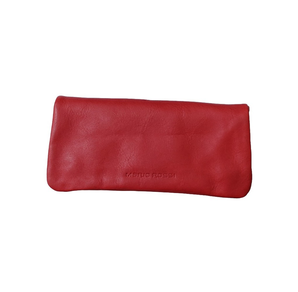 Καπνοσακούλα Δερμάτινη Mario Rossi 2681-06 Red