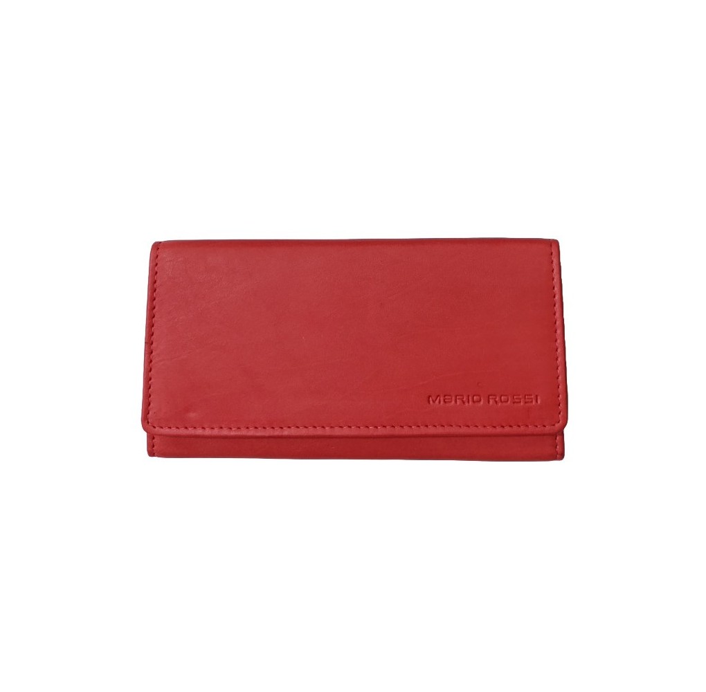 Καπνοσακούλα Δερμάτινη Mario Rossi 3034 Red