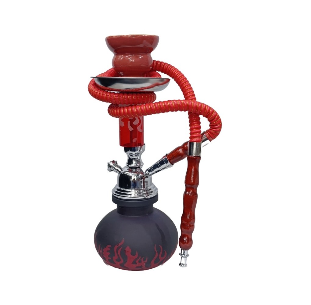 Ναργιλές Μονός Κόκκινος 28cm