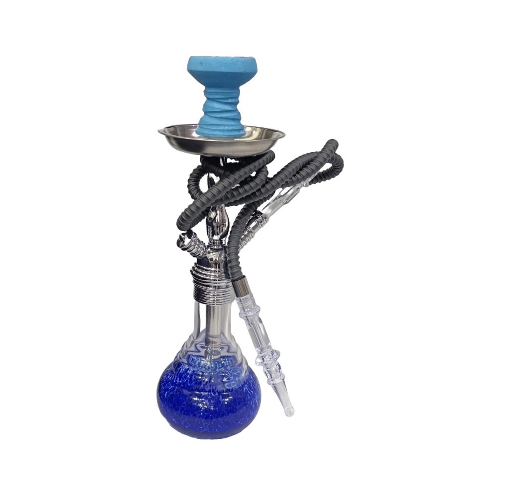 Ναργιλές Μονός Μπλε 40cm