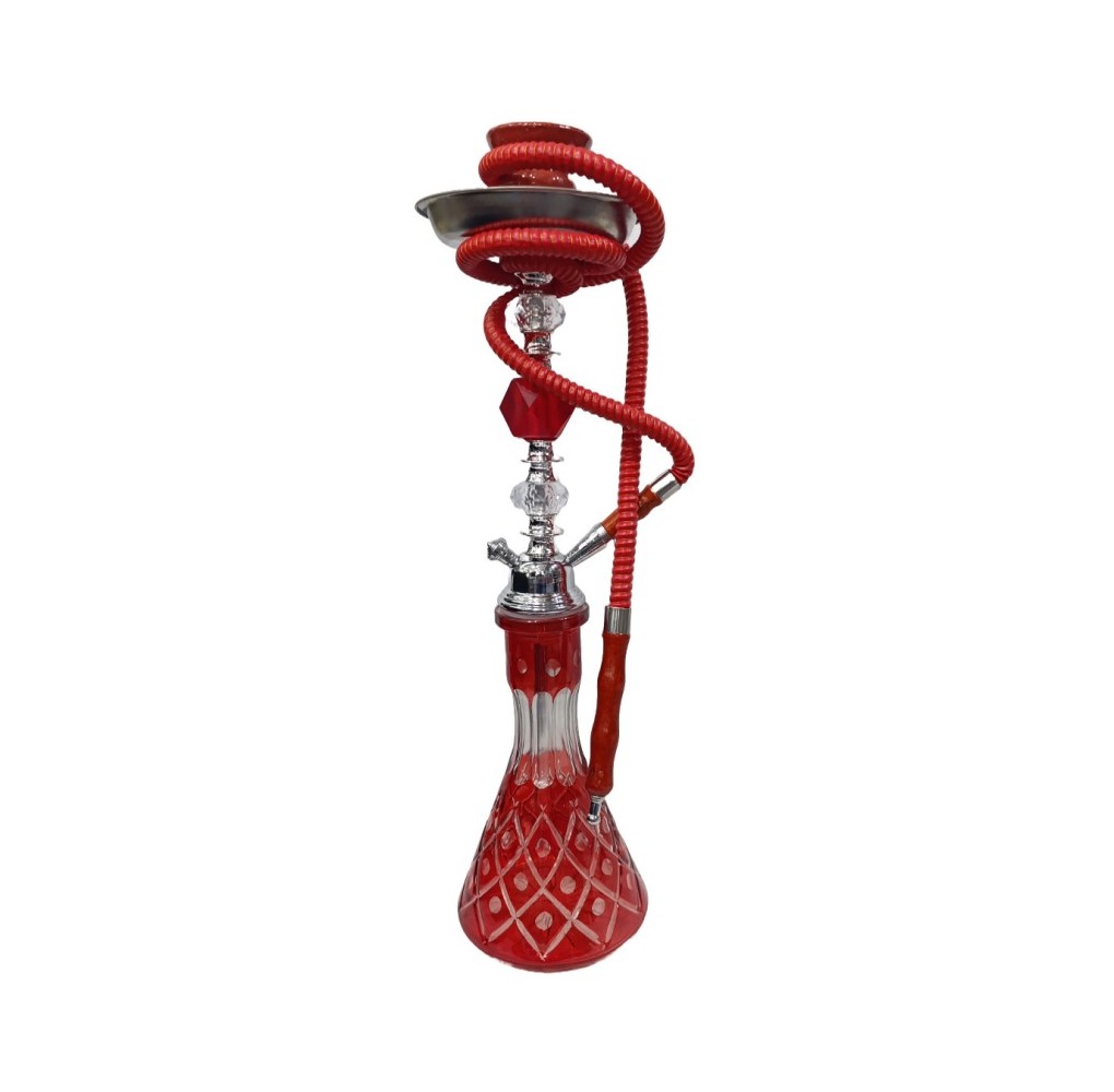 Ναργιλές Μονός Κόκκινος 50cm