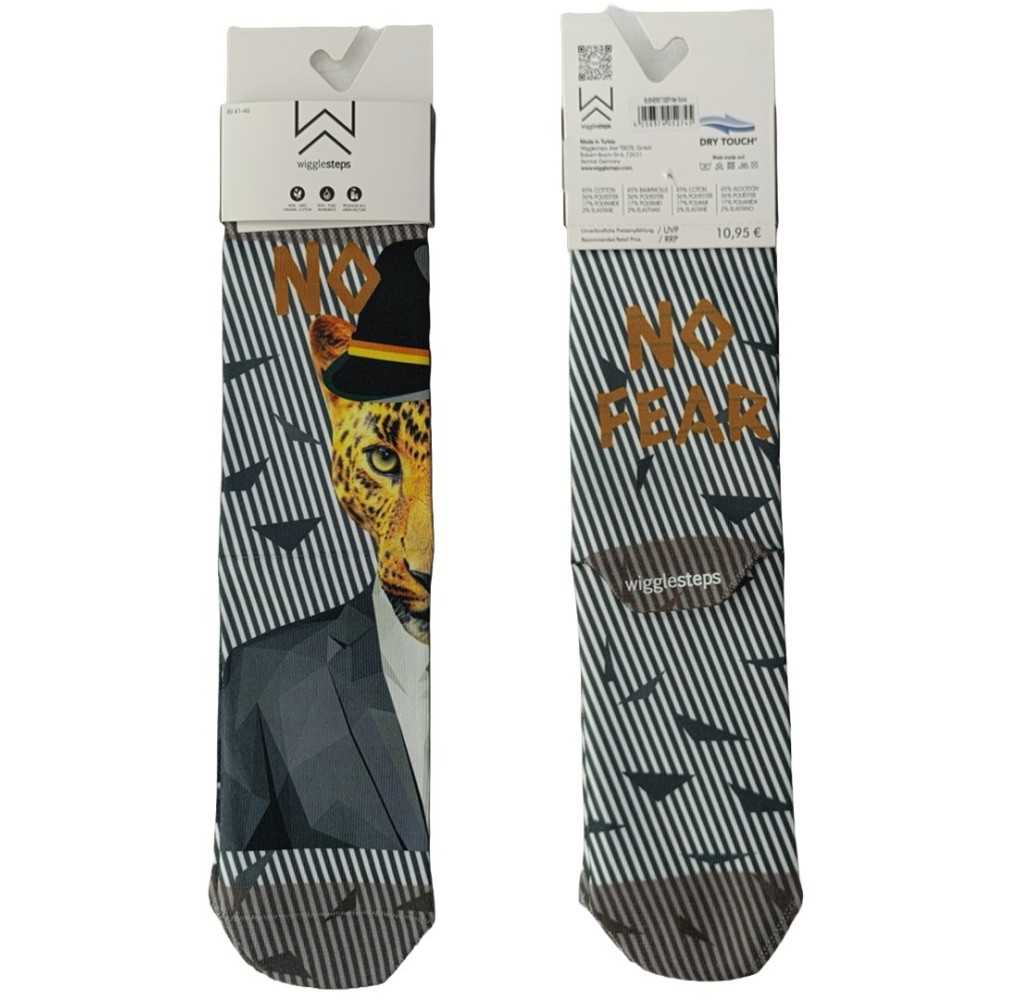 Ανδρική Κάλτσα Wigglesteps Business Tiger