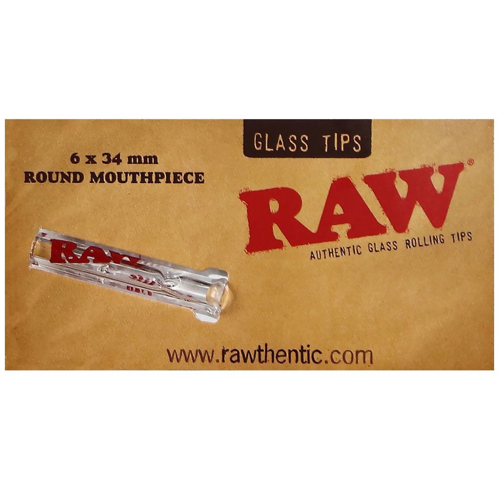 Γυάλινη Τζιβάνα RAW Round Mouthpiece 6x35mm