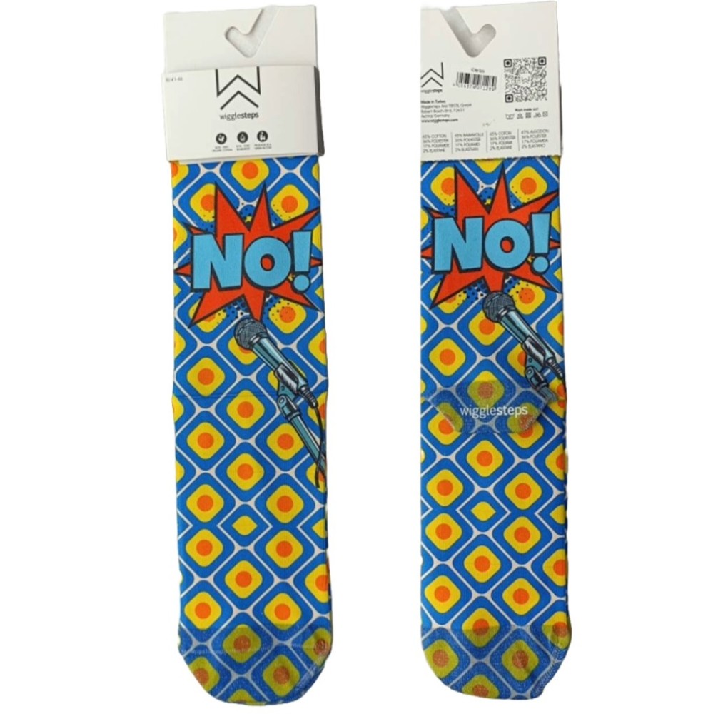 Ανδρική Κάλτσα Wigglesteps No!