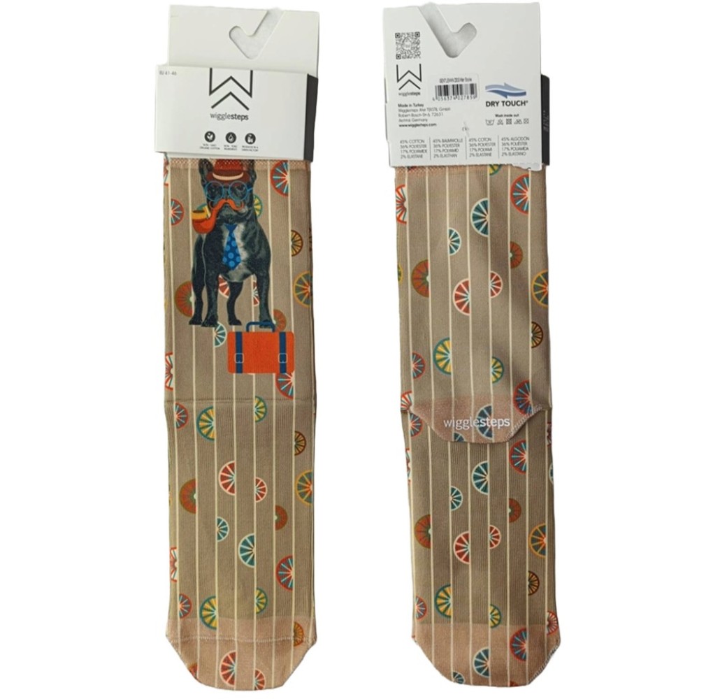 Ανδρική Κάλτσα Wigglesteps Gentleman Dog