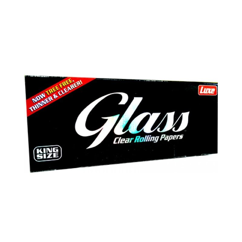 Χαρτάκια Glass Clear King Size Διάφανο
