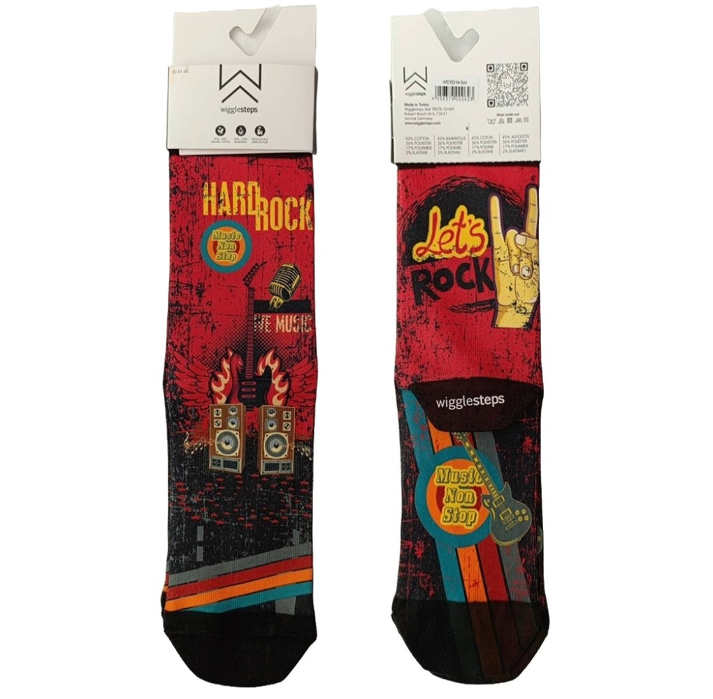 Ανδρική Κάλτσα Wigglesteps Hard Rock