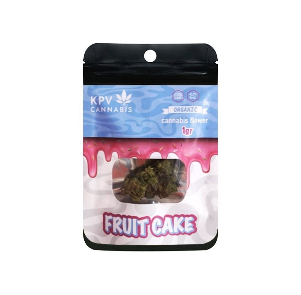 KPV Cannabis Organic Fruit Cake CBD 1gr