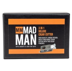 Mad Man Deluxe 3 in 1 Cigar Cutter