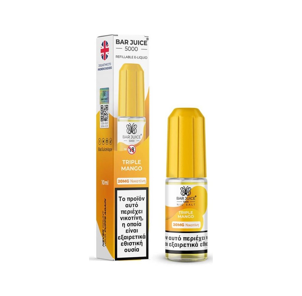 Bar Juice 5000 Triple Mango 10ml