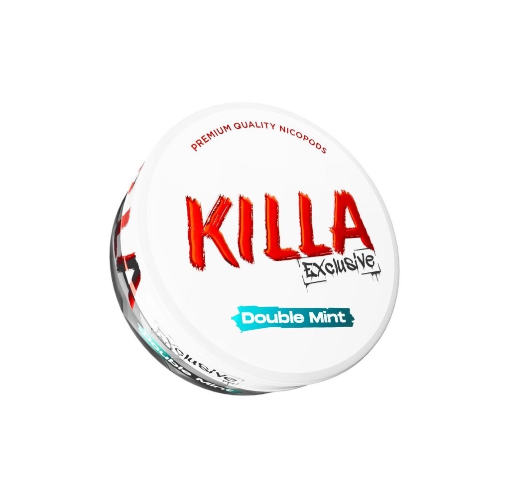 Killa Nicotine Pouches Double Mint 16mg