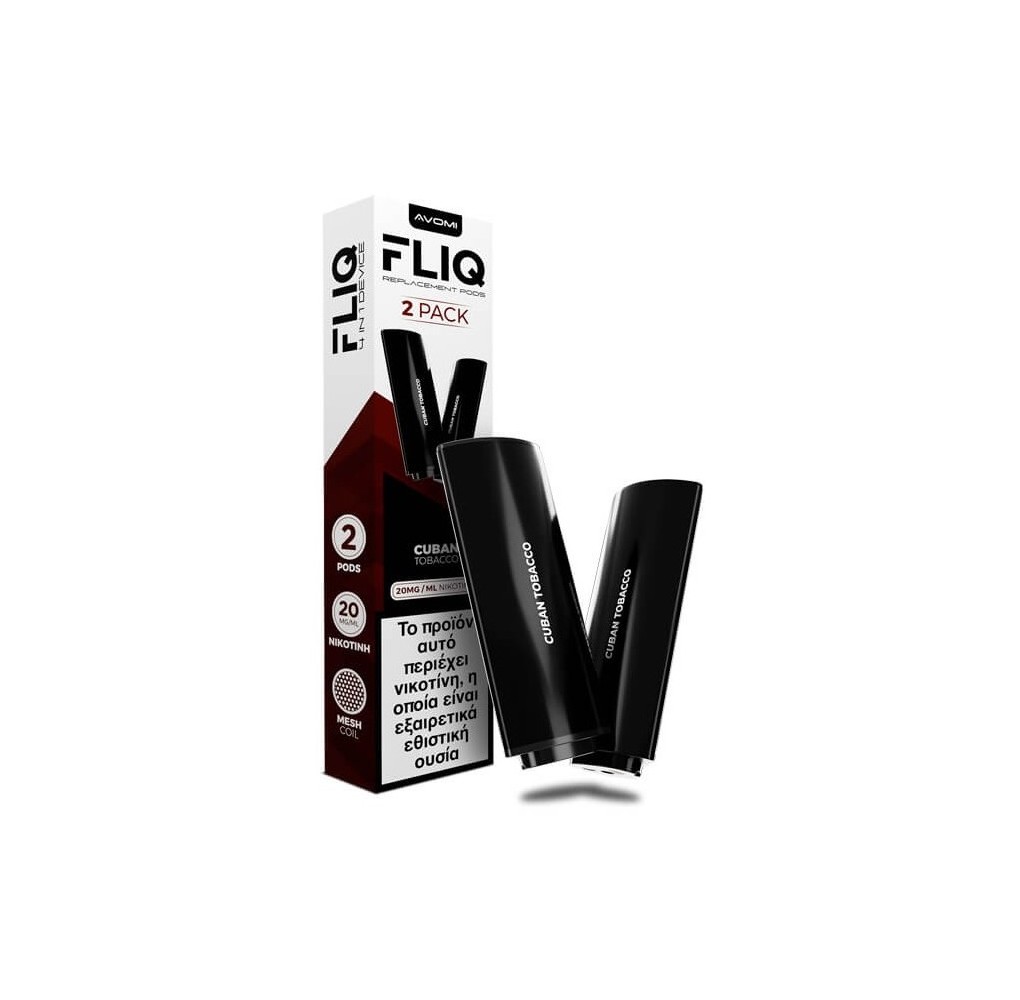 Avomi Fliq Cuban Tobacco Prefilled Pods