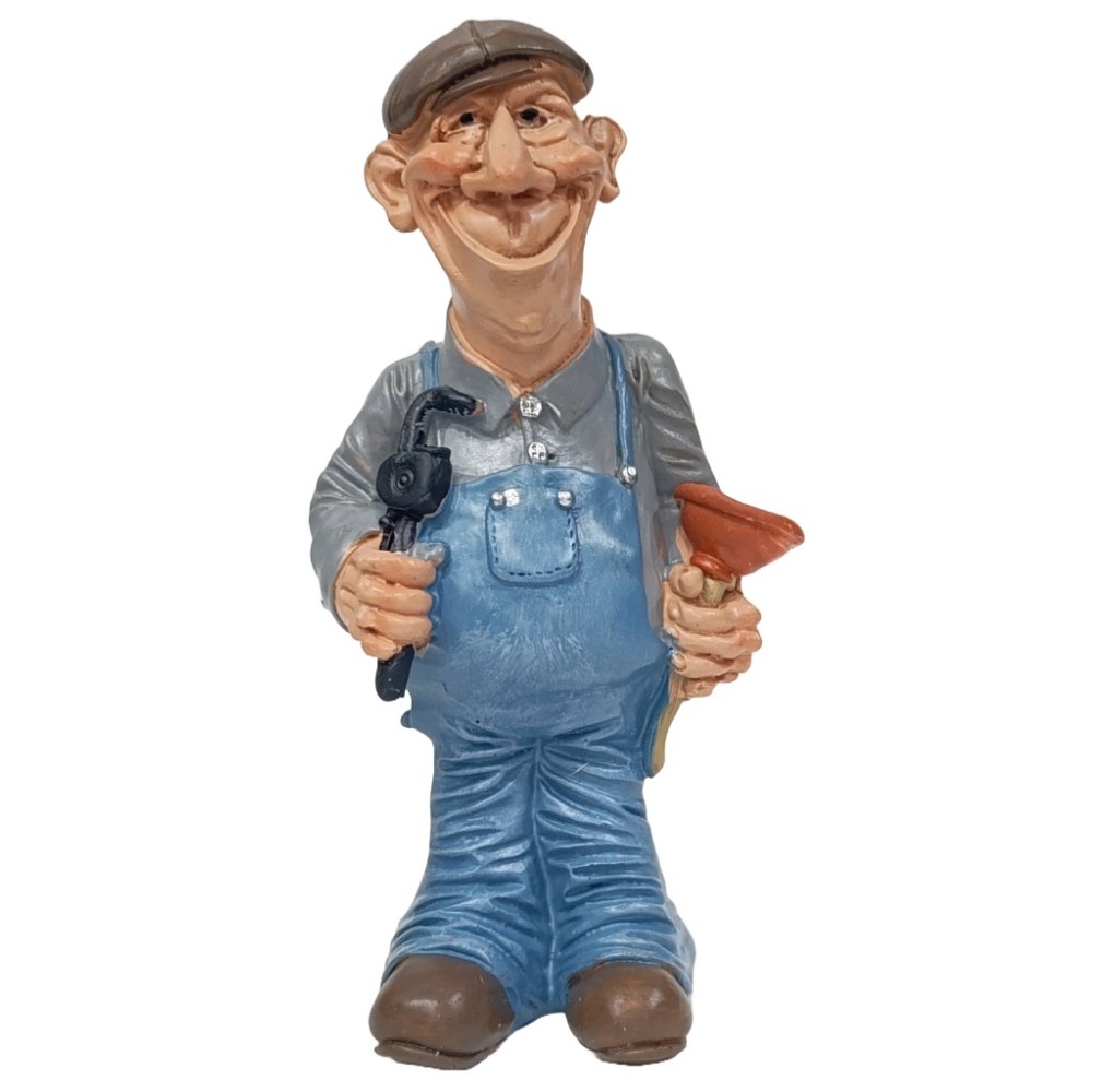 Χιουμοριστική Φιγούρα Υδραυλικός 15cm