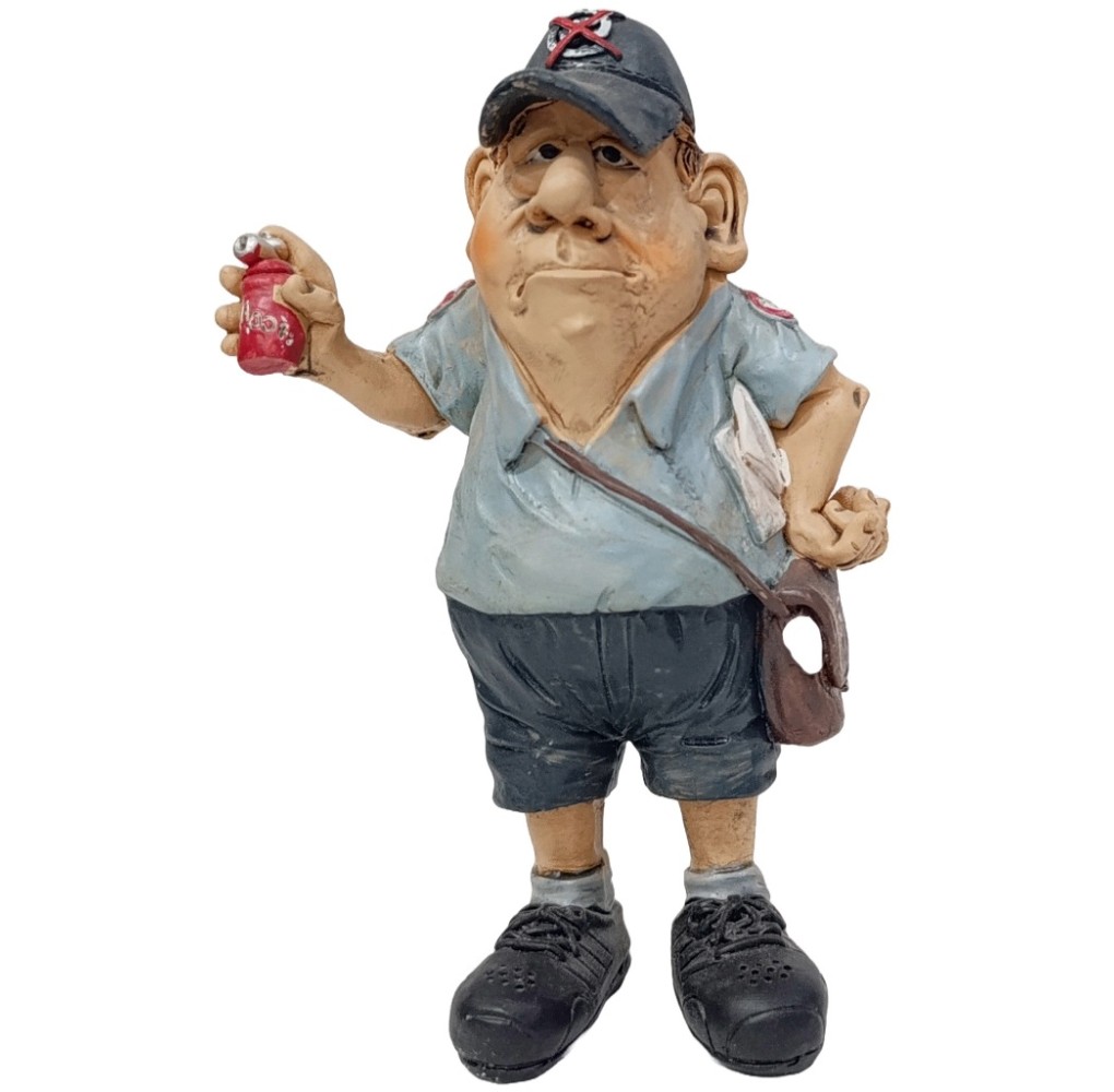 Χιουμοριστική Φιγούρα Πυροσβέστης 15cm