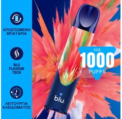 Blu Bar 1.000 Puffs Watermelon Ice Zero Nicotine