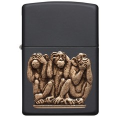 Αναπτήρας Zippo Three Monkeys