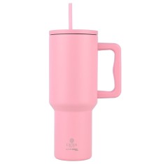 Θερμός Estia Straw Tumbler XL 1200ml Blossom Rose