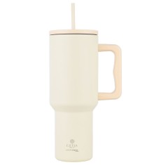 Θερμός Estia Straw Tumbler XL 1200ml Lily White