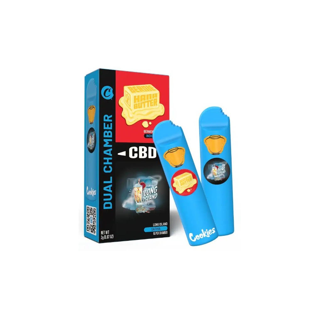 Cookies CBD Dual Chamber Vape Berniehana Butter & Long Island Cookies