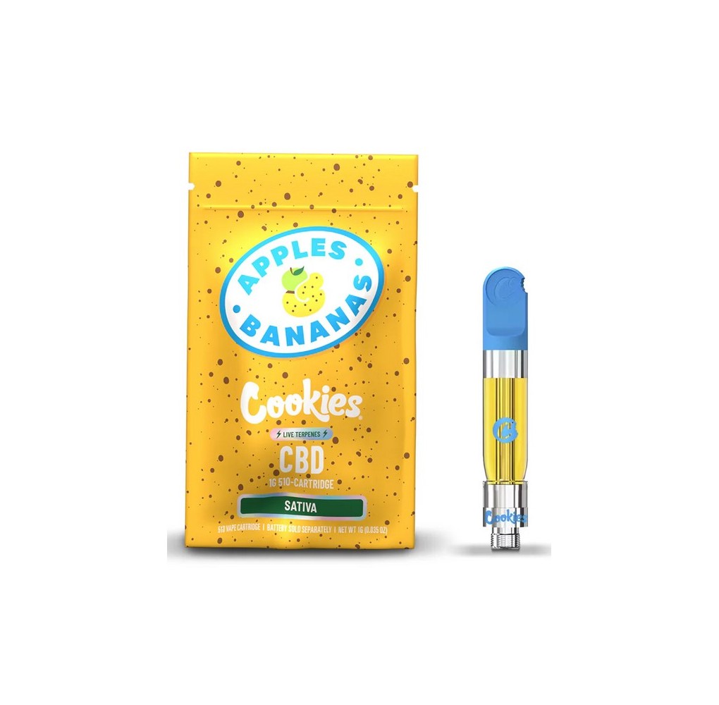 Cookies CBD Cartridge Apples & Bananas 1ml