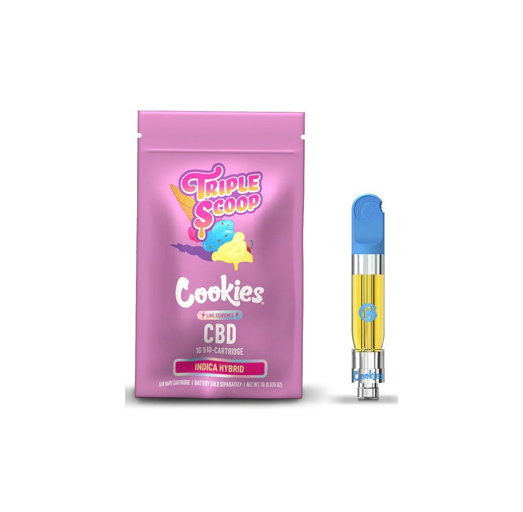Cookies CBD Cartridge Triple Scoop 1ml