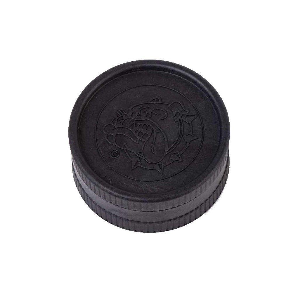 Grinder The Bulldog Plant Based Embossed Black 55mm - 2 Parts