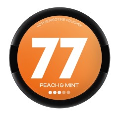 77 Nicotine Pouches Peach &...