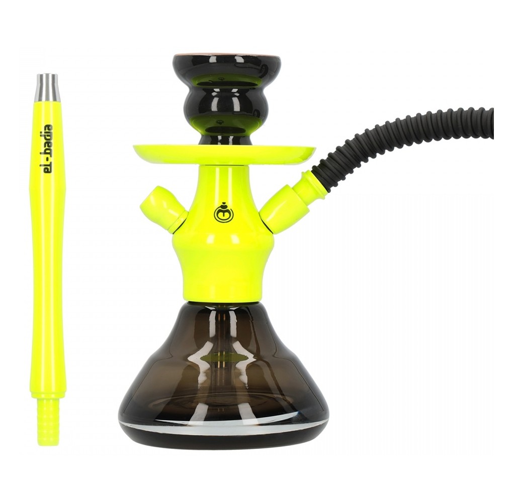 Ναργιλές El-Badia XS Hookah Acid Yellow 25cm