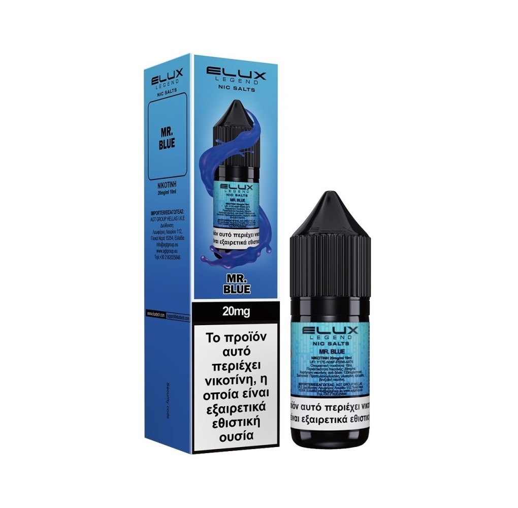 Elux Mr. Blue Nic Salts 10ml