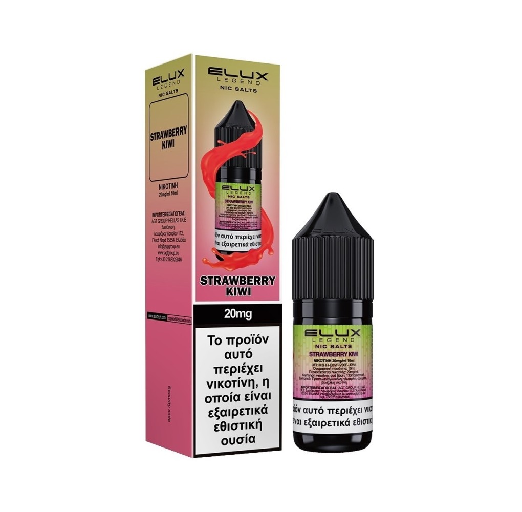 Elux Strawberry Kiwi Nic Salts 10ml
