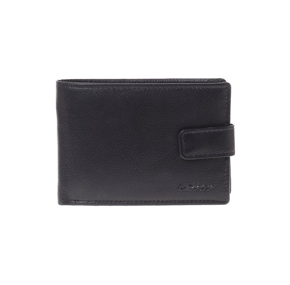 Ανδρικό Δερμάτινο Πορτοφόλι Lavor 3835 Μαύρο