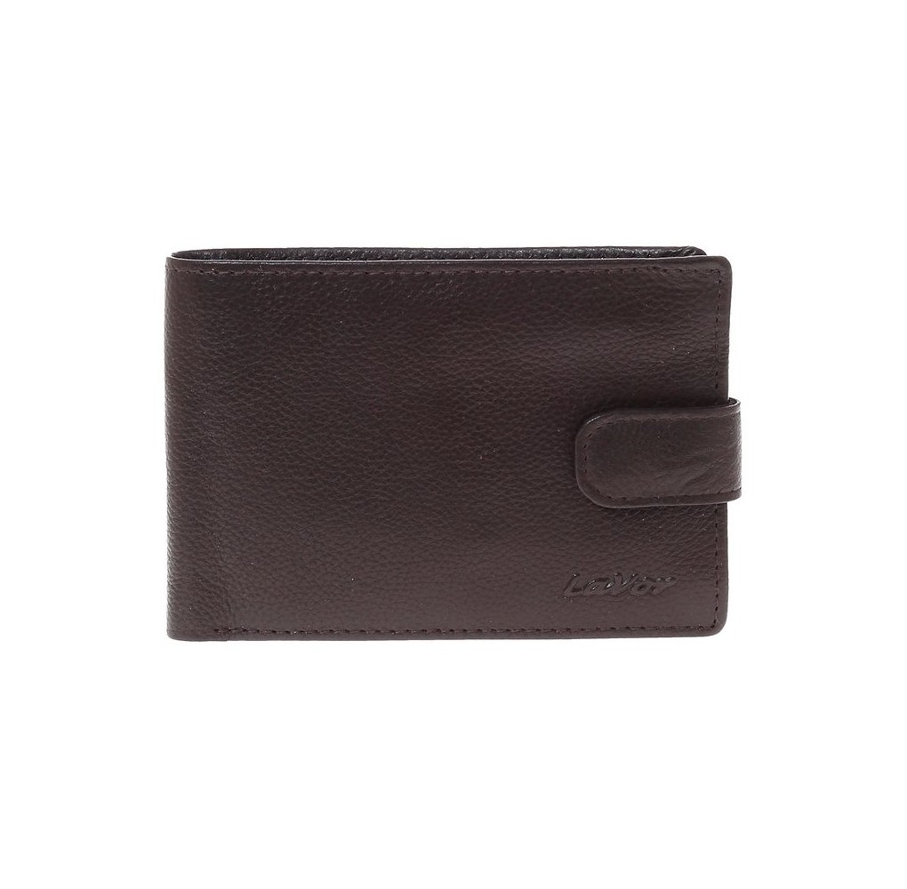 Ανδρικό Δερμάτινο Πορτοφόλι Lavor 3835 Καφέ