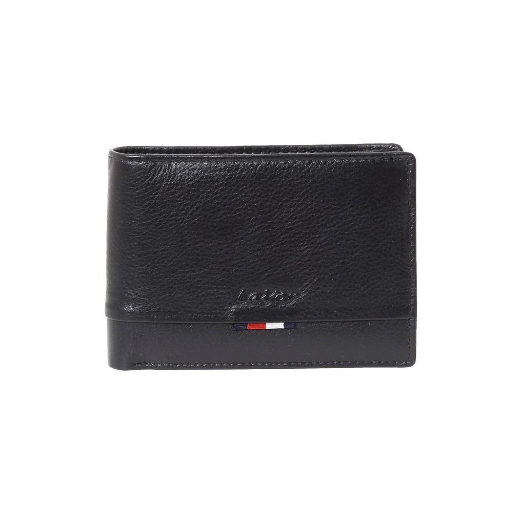 Ανδρικό Δερμάτινο Πορτοφόλι Lavor 3817 Μαύρο