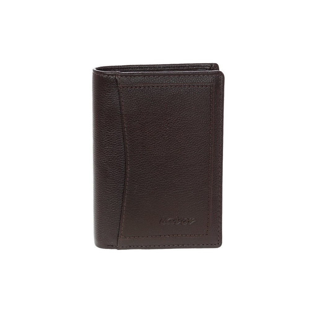 Ανδρικό Δερμάτινο Πορτοφόλι Lavor 3211 Καφέ