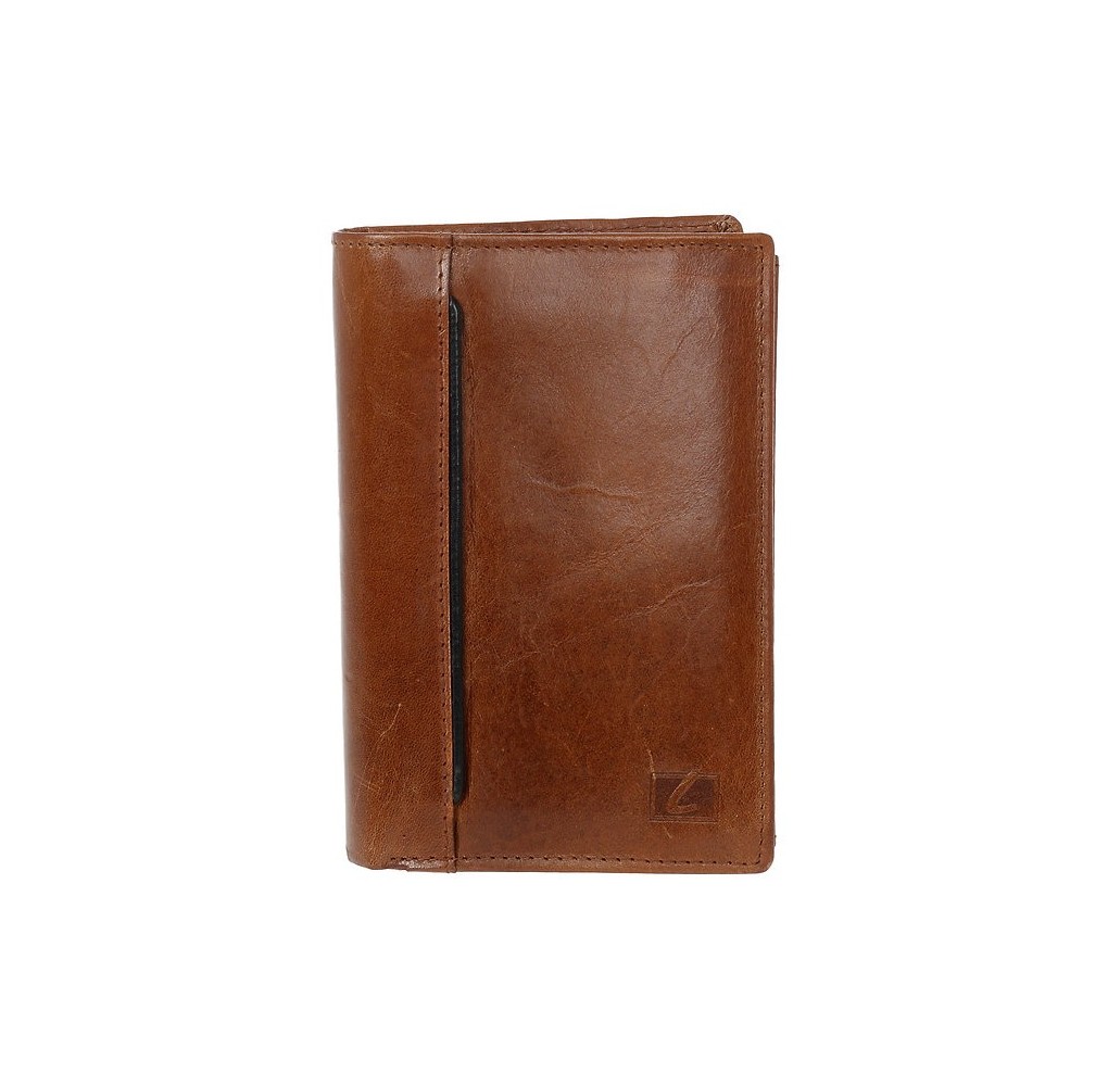 Ανδρικό Δερμάτινο Πορτοφόλι Lavor 3315 Κονιάκ