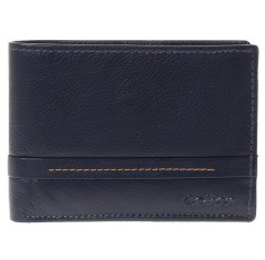Ανδρικό Δερμάτινο Πορτοφόλι Lavor 3833 Μπλε