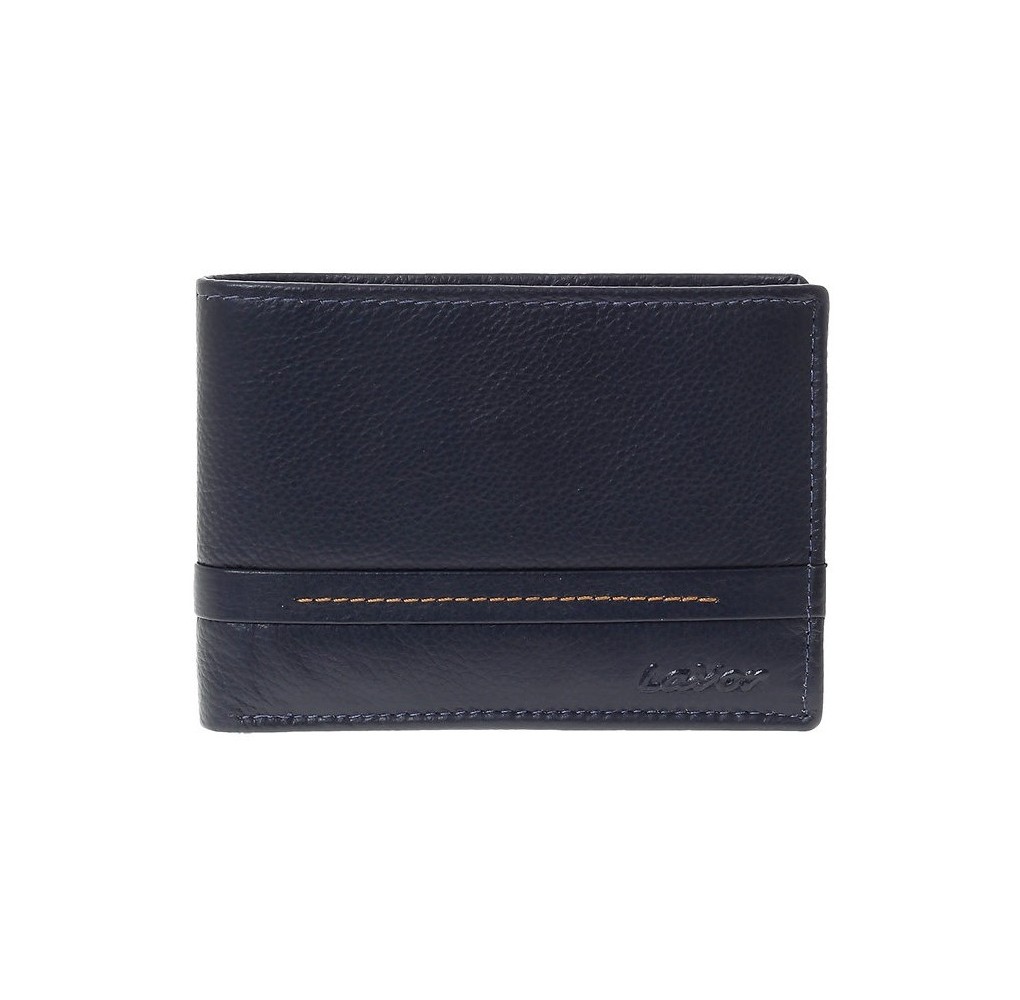 Ανδρικό Δερμάτινο Πορτοφόλι Lavor 3833 Μπλε