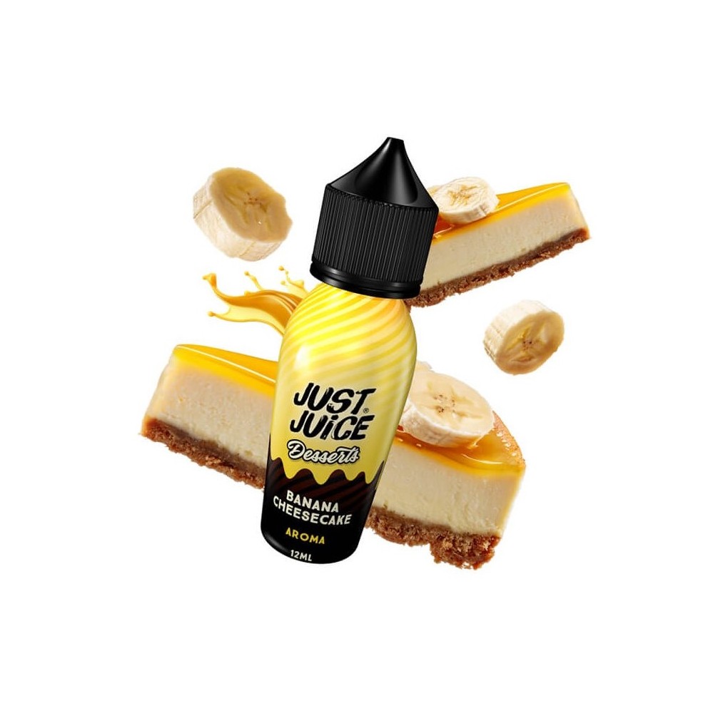 Just Juice Desserts Banana Cheesecake 12/60ml