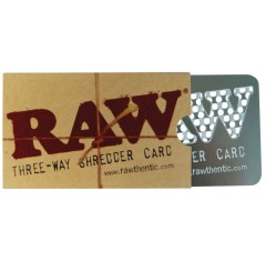 RAW Three-Way Shredder Card