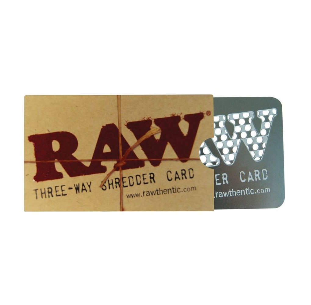 RAW Three-Way Shredder Card