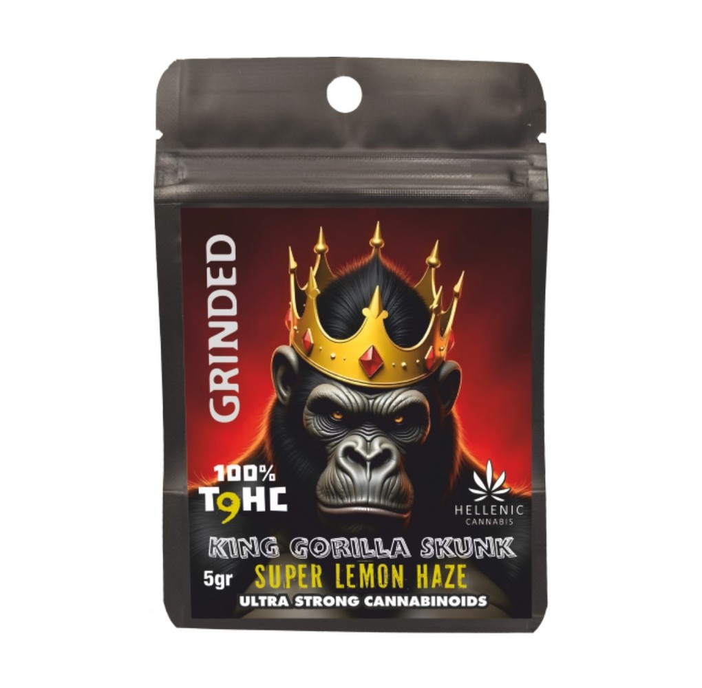 King Gorilla Skunk Super Lemon Haze Τριμμένος Ανθός T9HC 5gr