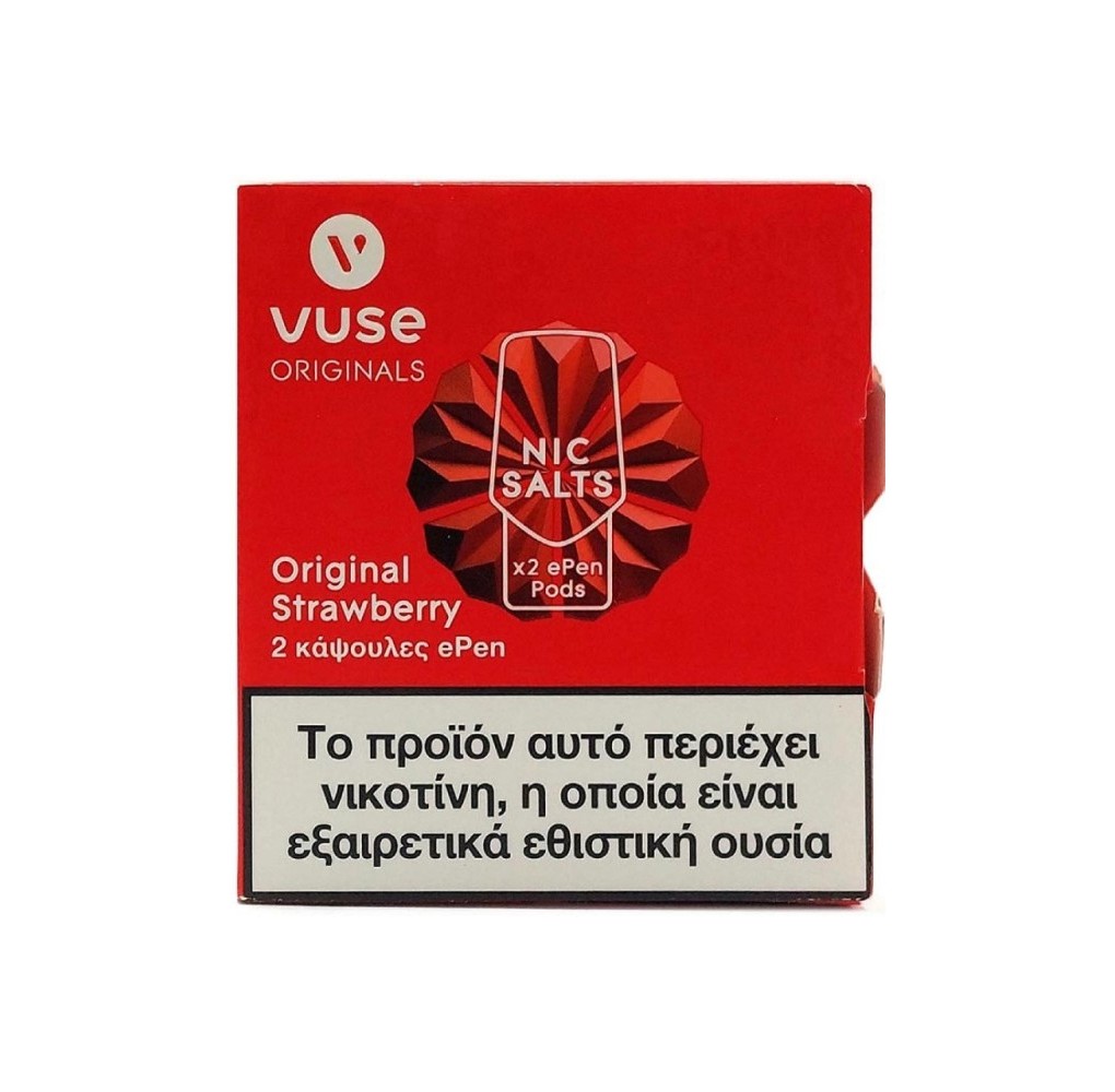 Vuse ePen 2 Pods Original Strawberry 6mg/ml