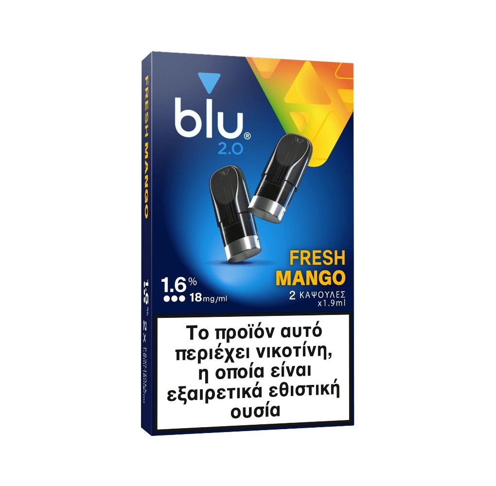 Blu 2.0 Pods Fresh Mango 18mg