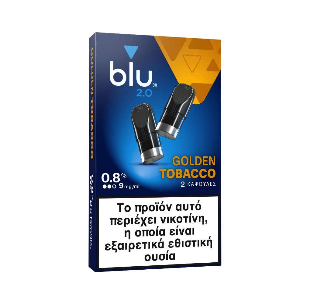 Blu 2.0 Pods Golden Tobacco 9mg