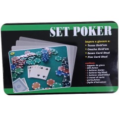 Poker Set με Τσόχα, Μάρκες...